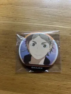 ハイキュー 菅原孝支 缶バッジ 菅原がいっぱい名場面缶バッジ