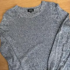 A.P.C. ニットセーター XL ブルー系