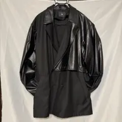 【限定値下げ】HARE レザー ジャケット 切り替え