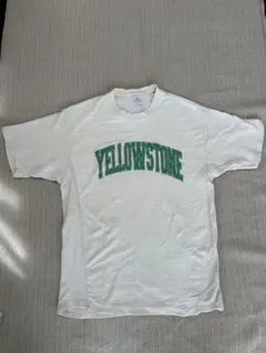 coen YELLOWSTONE ロゴ Tシャツ ホワイト Lのサムネイル