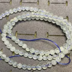 超美品　アクアマリン　3連ブレスレットのサムネイル