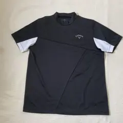 キャロウェイ　ゴルフ　モックネックシャツ　ロゴプリント　3L 2XL