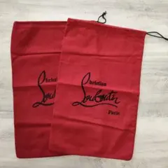 クリスチャンルブタン　シューズ袋 靴袋