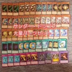 遊戯王 サンダードラゴンデッキ 55枚 構築済みデッキ EXデッキ付き
