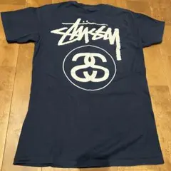 STUSSY ステューシー ネイビー Tシャツ Sサイズ メンズ