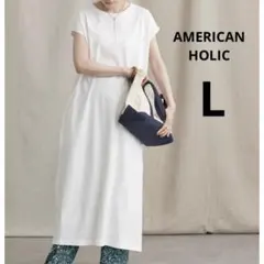 AMERICANHOLIC アメリカンホリック レンチスリーブワンピース