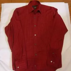 BANANA REPUBLIC リラックスフィット シャツ レッドチェック