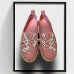 LOUIS VUITTON 花柄スリッポン 36.5