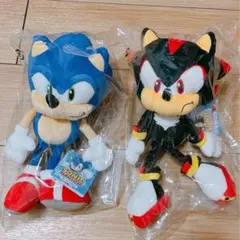 ソニック・シャドウ ぬいぐるみセット 約25cm - メルカリ