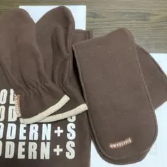 MODERN+S マフラー&手袋
