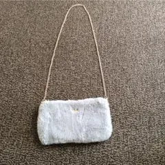 再値下げ❗AHKAH ファーポシェットバッグ