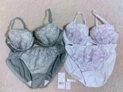 トリンプ アモスタイル 夢見るブラブラジャーショーツセットC65