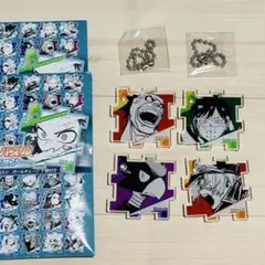 ヒロアカ　原画展　常闇　飯田　肉倉　砂藤　アクリルパズル