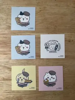 ちいかわベーカリー 特典ステッカー 5点セット