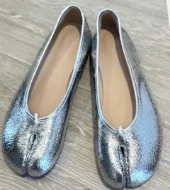 新品 Linociel 本革クラックレザー 足袋 シューズ