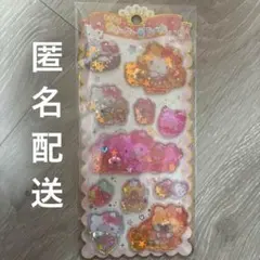 キラキラウォーターinシール　サンリオ　キティ　ウォーターシール