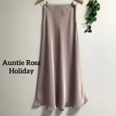 AuntieRosa Holiday＊サテン マーメイドスカート マキシ ピンクのサムネイル