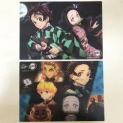 くら寿司 鬼滅の刃 下敷き2枚