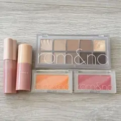 韓国コスメまとめ売り ロムアンド ヒンス アイシャドウ チーク リップ
