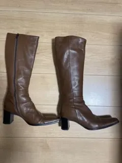 Made in Italy , brown leather boots