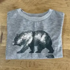 THE NORTH FACE Tシャツ グレー　100