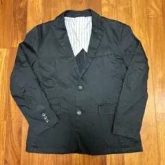 ブラック テラードジャケット