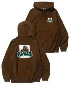 XLARGE フード付きパーカー