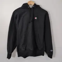 00s Champion 古着 リバースウィーブ ジップパーカー 黒 フェード