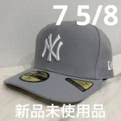 59FIFTY ヤンキース　グレー　ニューエラ　7 5/8 新品　未使用品