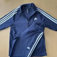 adidas ジャージ上下セット ネイビー J50