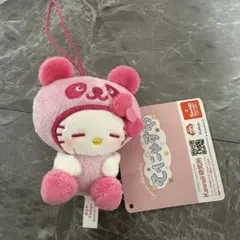 サンリオキャラクターズ　むにゃすやマスコット　パンダキティ 限定 非売品 日本