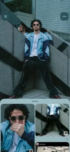 King Gnu 常田大希着用 adidas ナイロンジャケット 80s - メルカリ