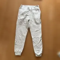 ライトグレー ジョガーパンツ コットンブレンド
