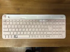 logicool K580 スリム マルチデバイスキーボード ピンク