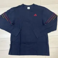 adidas ClimaLite ネイビー長袖カットソー