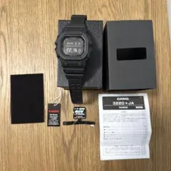 極美品 付属品完備 G-SHOCK GXW-56BB-1JF 電波ソーラー 黒 - メルカリ