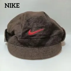 NIKE ナイキ イヤーフラップキャップ リバーシブル ブラウン 00s 希少