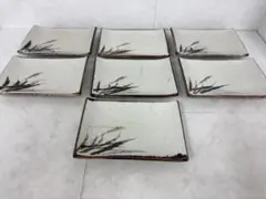 唐津焼　幸悦窯　角皿 3枚セット 絵唐津 唐津焼 幸悦窯 角皿 3枚セット 絵唐津 - メルカリ