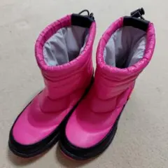 Colemanキッズ用防水ピンクブーツ23cmのサムネイル