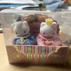 ハローキティ ぬいぐるみ 2体セット ひな祭り