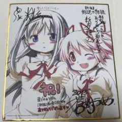 h*☆様 ♡ まどか&ほむら 手描きイラスト 魔法少女まどかマギカ まど