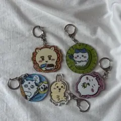 ちいかわ　ラメアクリルキーホルダー