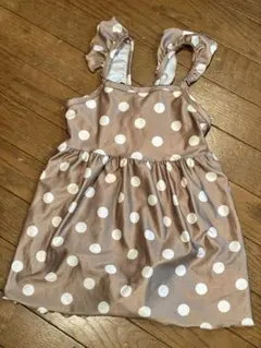 水玉模様 ワンピース水着 女の子用