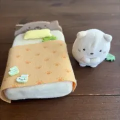 すみっコぐらし てのりぬいぐるみ ベッド ねこ
