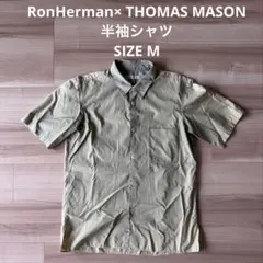 ロンハーマンRonHerman THOMAS MASON半袖シャツ Mサイズのサムネイル