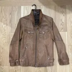 【最終値下げ】A.S.M ブラウンレザー ジャケット