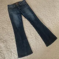 Something Vienus Jeanブーツカットデニム 26×33