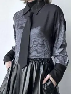 【HARE】 [CHiNPAN×HARE] ネクタイ付きシャツ 長袖シャツのサムネイル