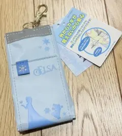 キーケース　リール付き　ディズニー　エルサ　プリンセス　鍵っこ