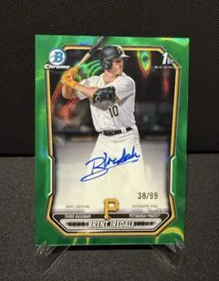 Brent Iredale 1st Bowman Chrome Auto /99